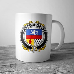 Irish House of MACEVOY Coat of Arms Family Crest Ireland Mug Irish Mug