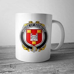 Irish House of REDMOND Coat of Arms Family Crest Ireland Mug Irish Mug