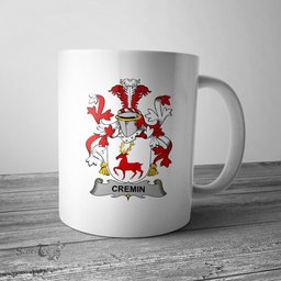 Irish Cremin or O Cremin Coat of Arms Family Crest Ireland Mug Irish Mug