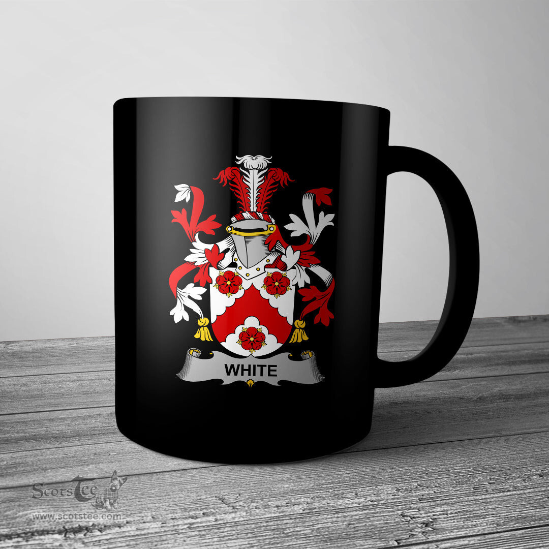 Irish White or Whyte Coat of Arms Family Crest Ireland Mug Irish Mug