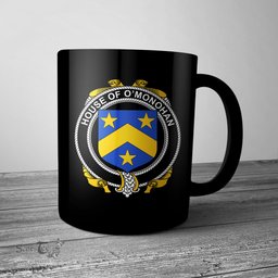 Irish House of O MONOHAN Coat of Arms Family Crest Ireland Mug Irish Mug