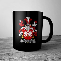 Irish Finnegan or O Finnegan Coat of Arms Family Crest Ireland Mug Irish Mug