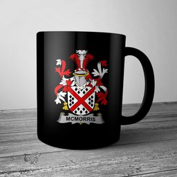 Irish McMorris or McMoresh Coat of Arms Family Crest Ireland Mug Irish Mug