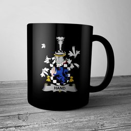 Irish Hand or McClave Coat of Arms Family Crest Ireland Mug Irish Mug