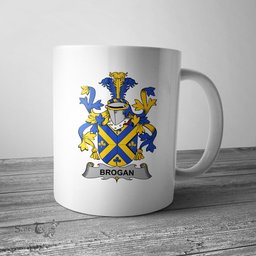 Irish Brogan or O Brogan Coat of Arms Family Crest Ireland Mug Irish Mug