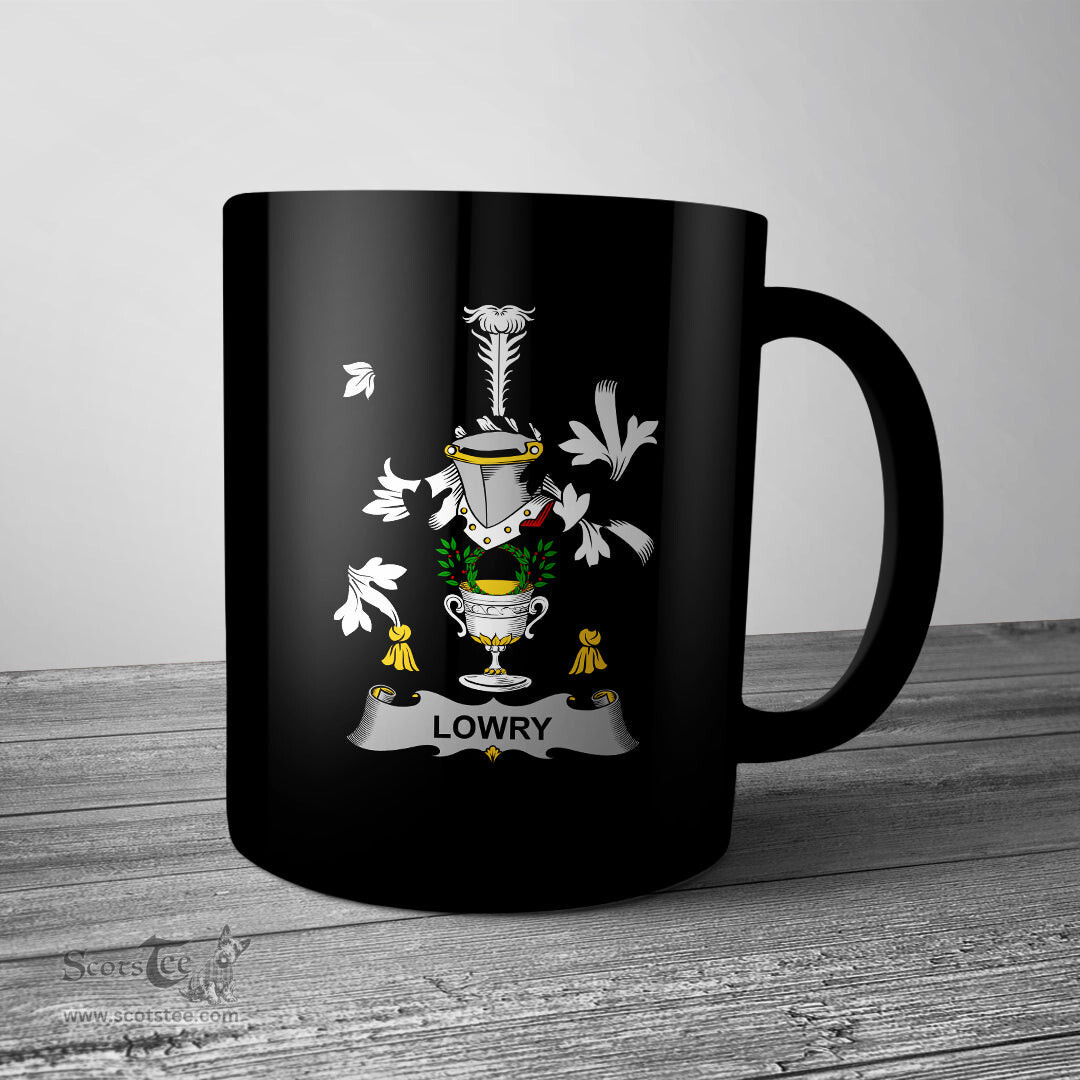 Irish Lowry or Lavery Coat of Arms Family Crest Ireland Mug Irish Mug