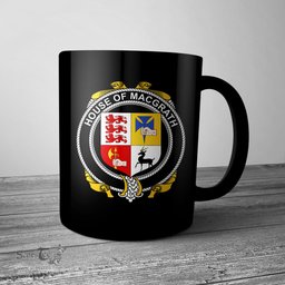 Irish House of MACGRATH Coat of Arms Family Crest Ireland Mug Irish Mug