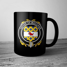 Irish House of MACCANN Coat of Arms Family Crest Ireland Mug Irish Mug