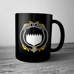 Irish House of POWER Coat of Arms Family Crest Ireland Mug Irish Mug