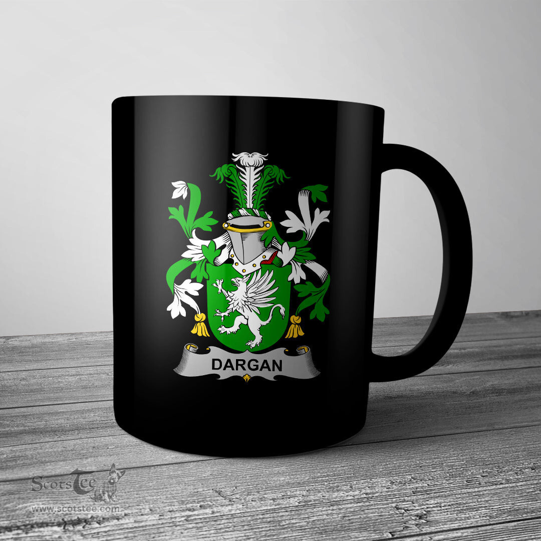 Irish Dargan or McDeargan Coat of Arms Family Crest Ireland Mug Irish Mug