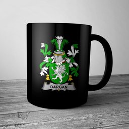 Irish Dargan or McDeargan Coat of Arms Family Crest Ireland Mug Irish Mug