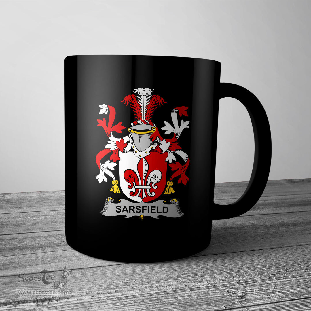 Irish Newsom or Newsam Coat of Arms Family Crest Ireland Mug Irish Mug