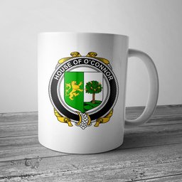 Irish House of O CONNOR (Sligo) Coat of Arms Family Crest Ireland Mug Irish Mug