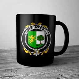 Irish House of O CONNOR (Sligo) Coat of Arms Family Crest Ireland Mug Irish Mug