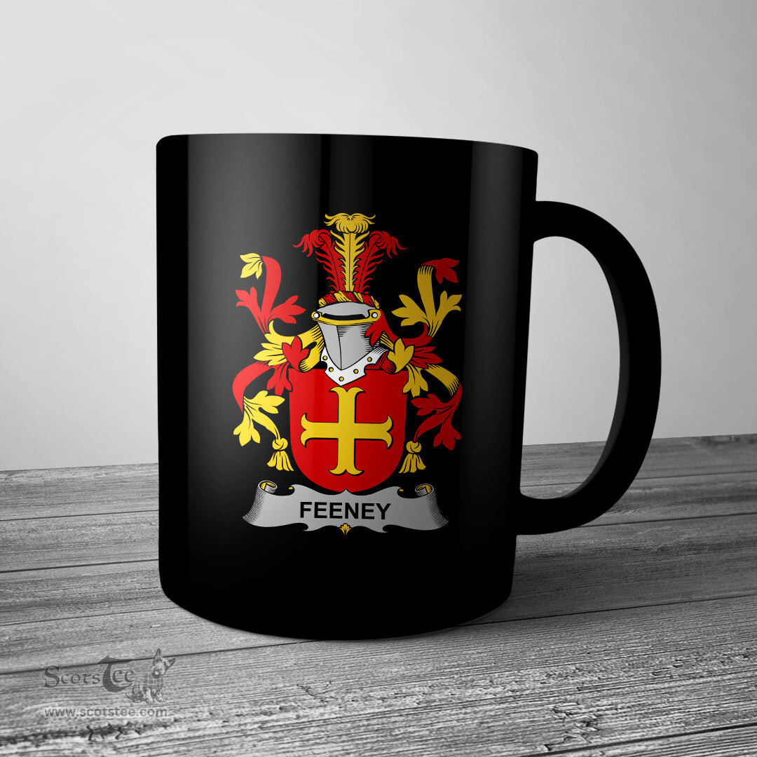 Irish Feeney or O Feney Coat of Arms Family Crest Ireland Mug Irish Mug