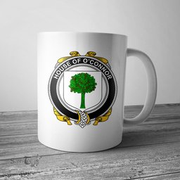 Irish House of O CONNOR (Don) Coat of Arms Family Crest Ireland Mug Irish Mug