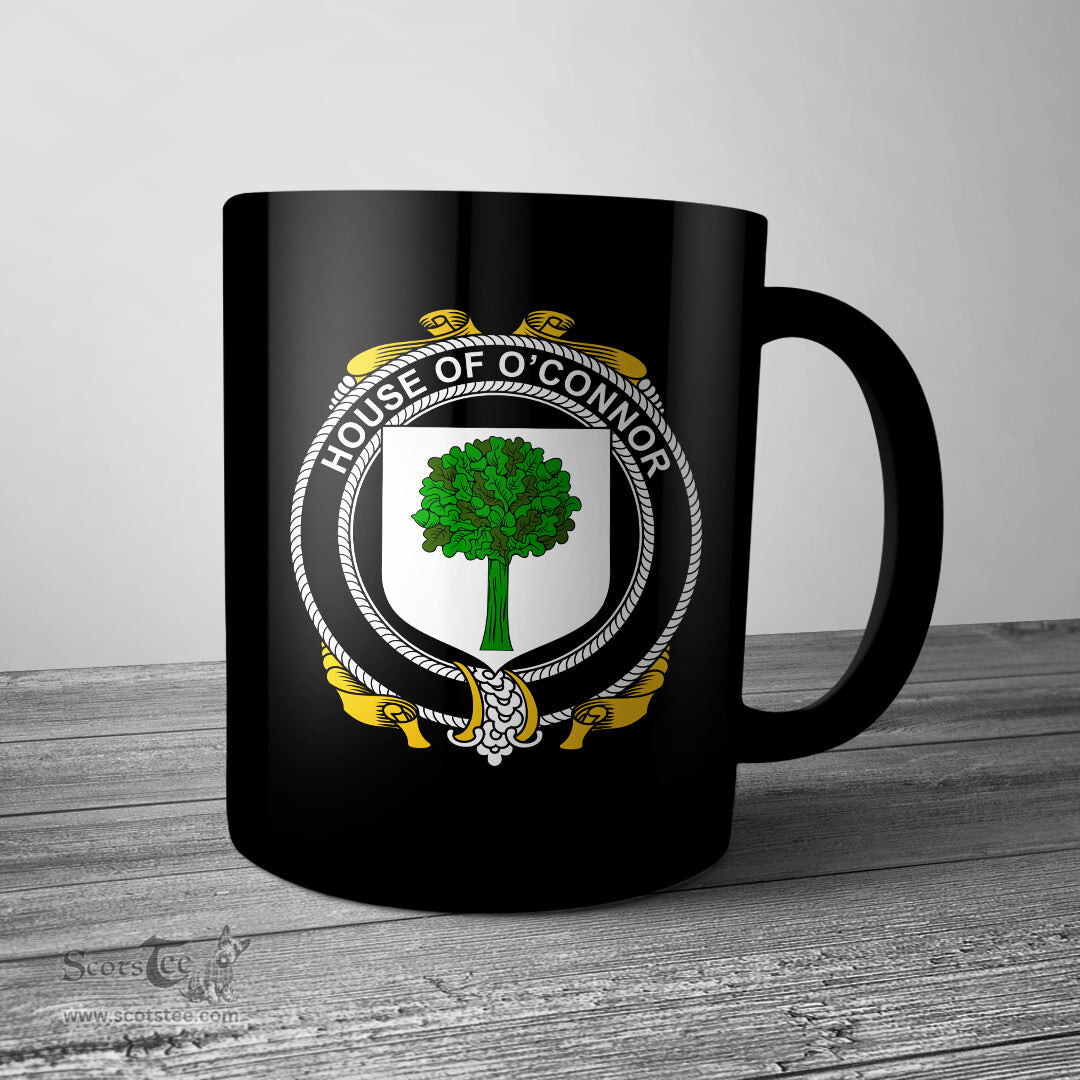 Irish House of O CONNOR (Don) Coat of Arms Family Crest Ireland Mug Irish Mug