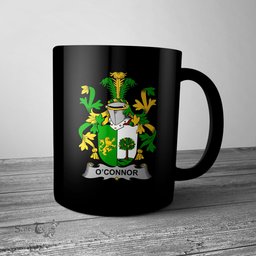 Irish Connor or O Connor (Sligo) Coat of Arms Family Crest Ireland Mug Irish Mug