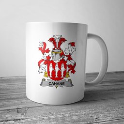 Irish Cahane or O Cahane Coat of Arms Family Crest Ireland Mug Irish Mug