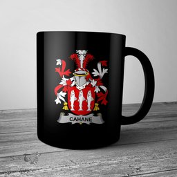 Irish Cahane or O Cahane Coat of Arms Family Crest Ireland Mug Irish Mug