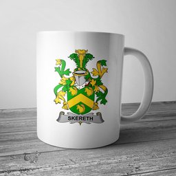 Irish Skereth or Skerret Coat of Arms Family Crest Ireland Mug Irish Mug