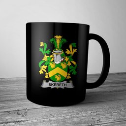 Irish Skereth or Skerret Coat of Arms Family Crest Ireland Mug Irish Mug