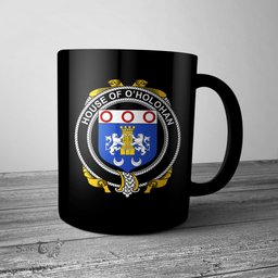 Irish House of O HOLOHAN Coat of Arms Family Crest Ireland Mug Irish Mug