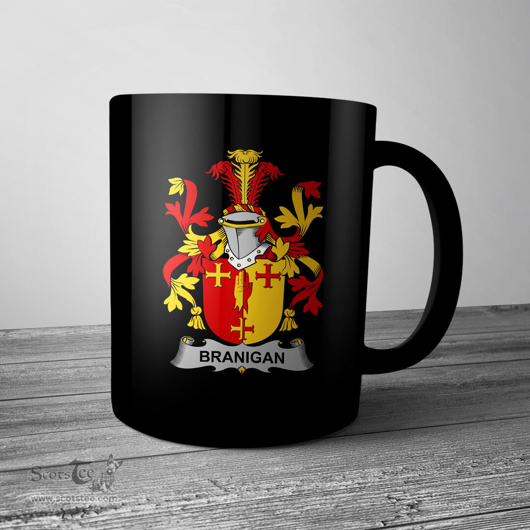 Irish Branigan or O Branagan Coat of Arms Family Crest Ireland Mug Irish Mug