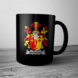 Irish Branigan or O Branagan Coat of Arms Family Crest Ireland Mug Irish Mug