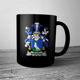 Irish Sheehan or O Sheehan Coat of Arms Family Crest Ireland Mug Irish Mug