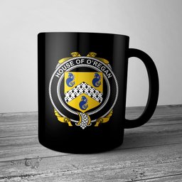 Irish House of O REGAN Coat of Arms Family Crest Ireland Mug Irish Mug