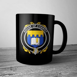 Irish House of CONROY (O MULCONRY) Coat of Arms Family Crest Ireland Mug Irish Mug