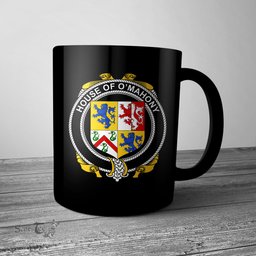 Irish House of O MAHONY Coat of Arms Family Crest Ireland Mug Irish Mug