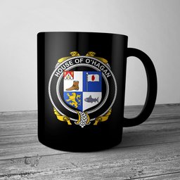 Irish House of O HAGAN Coat of Arms Family Crest Ireland Mug Irish Mug