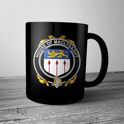 Irish House of MACLYSAGHT Coat of Arms Family Crest Ireland Mug Irish Mug