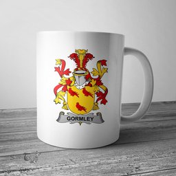Irish Gormley or O Gormley Coat of Arms Family Crest Ireland Mug Irish Mug
