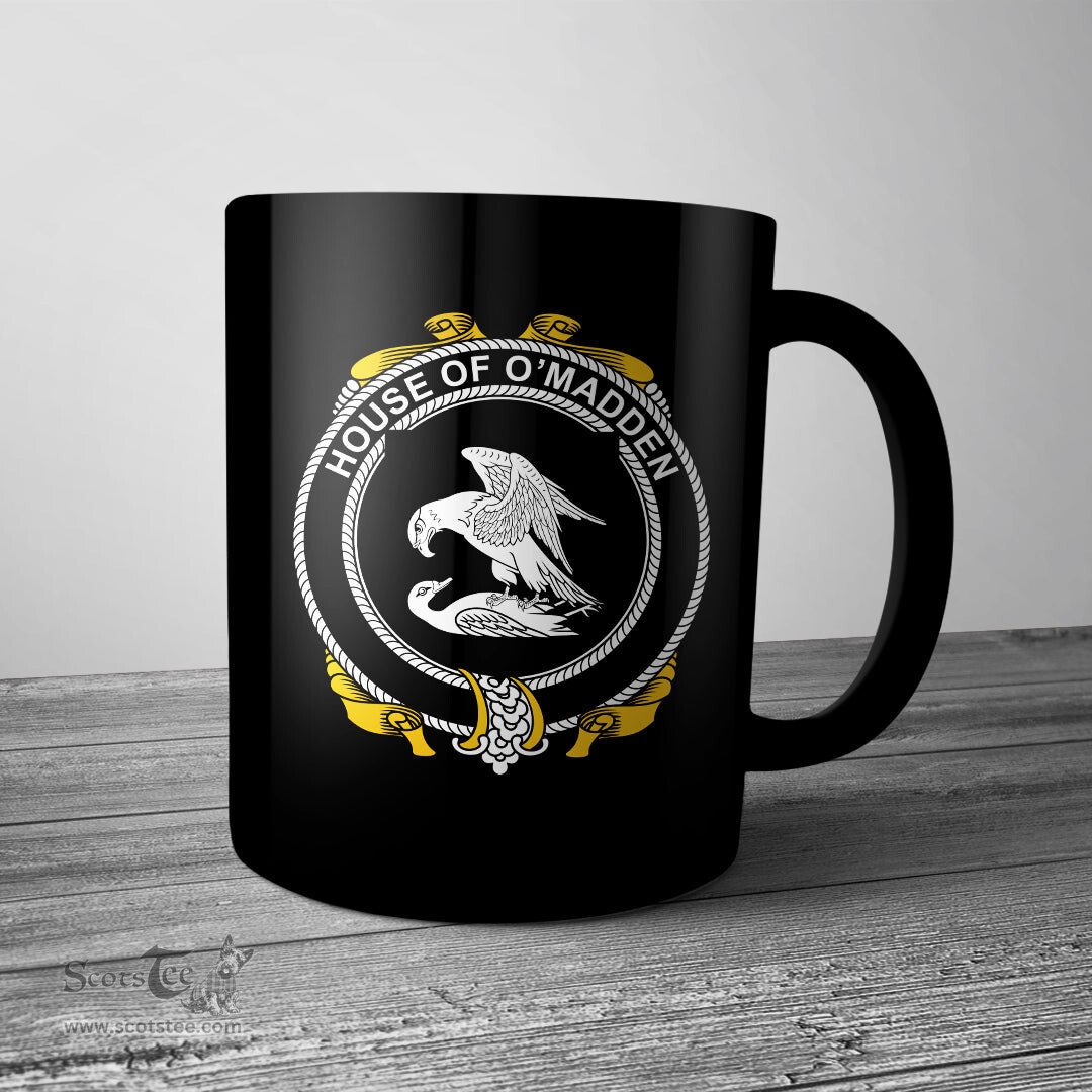 Irish House of O MADDEN Coat of Arms Family Crest Ireland Mug Irish Mug