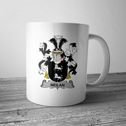 Irish Neilan or O Neylan Coat of Arms Family Crest Ireland Mug Irish Mug
