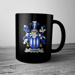 Irish Gahan or McGahan Coat of Arms Family Crest Ireland Mug Irish Mug