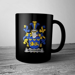 Irish McGovern or McGauran Coat of Arms Family Crest Ireland Mug Irish Mug