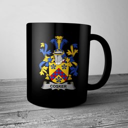 Irish Cosker or McCosker Coat of Arms Family Crest Ireland Mug Irish Mug