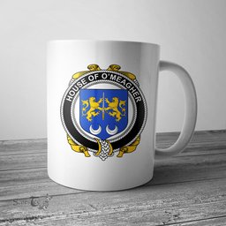 Irish House of O MEAGHER Coat of Arms Family Crest Ireland Mug Irish Mug