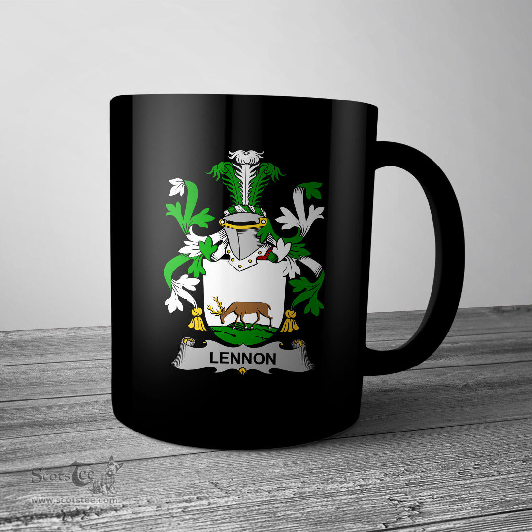 Irish Lennon or O Lennon Coat of Arms Family Crest Ireland Mug Irish Mug