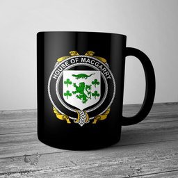Irish House of MACGARRY Coat of Arms Family Crest Ireland Mug Irish Mug