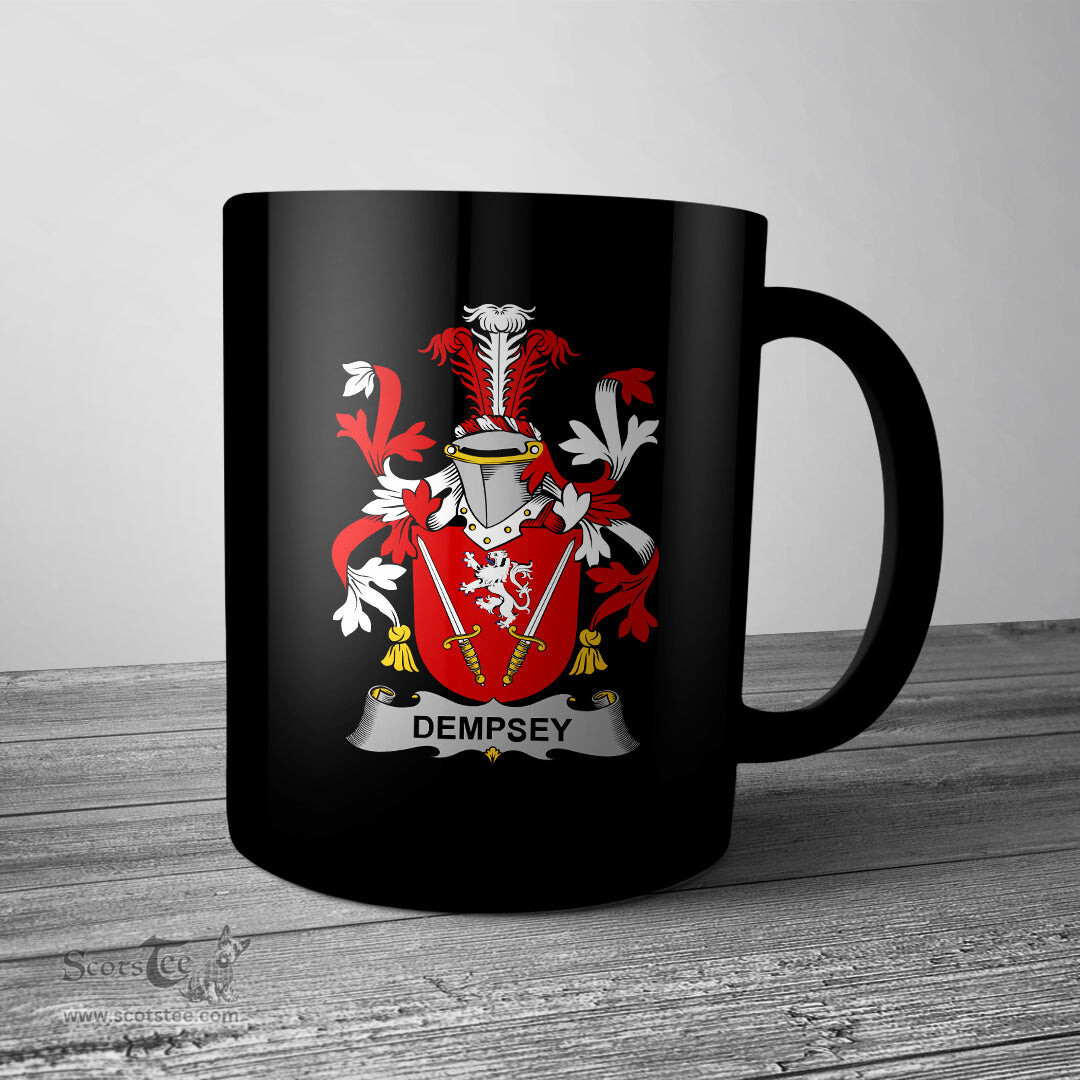 Irish Dempsey or O Dempsey Coat of Arms Family Crest Ireland Mug Irish Mug