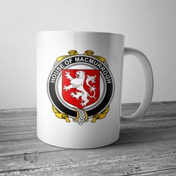 Irish House of MACMURROGH Coat of Arms Family Crest Ireland Mug Irish Mug