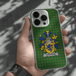 Irish Cadogan Coat of Arms Family Crest Ireland Phone Case Irish National Tartan Irish County Phone Case