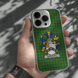 Irish Eardley Coat of Arms Family Crest Ireland Phone Case Irish National Tartan Irish County Phone Case