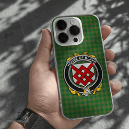 Irish House of BLAKE Coat of Arms Family Crest Ireland Phone Case Irish National Tartan Irish County Phone Case
