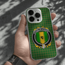 Irish House of O HARA Coat of Arms Family Crest Ireland Phone Case Irish National Tartan Irish County Phone Case